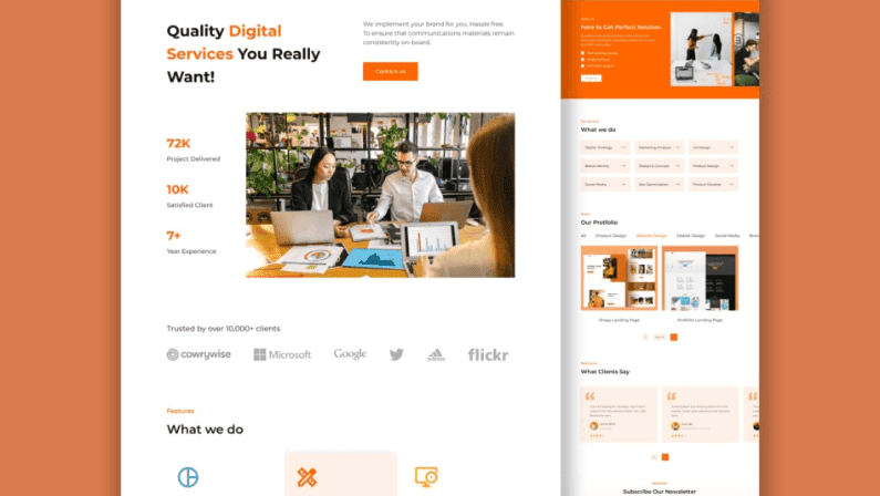 visuele elementen website