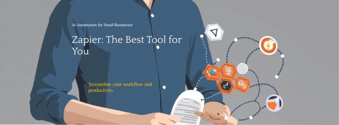 Zapier – Best AI Automation Tool for Small Business