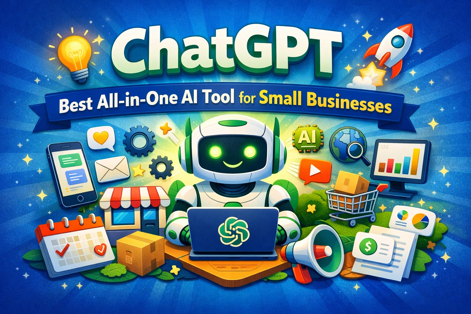 ChatGPT – Best All-in-One AI Tool for Small Businesses