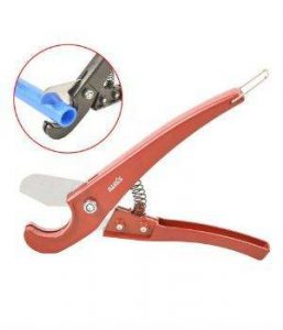 een PEX buis, polyethyleen buizen