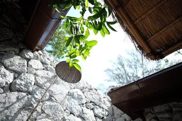 Openluchtdouche, Hout, Buitendouches ideeën, Alexwaterandbouw