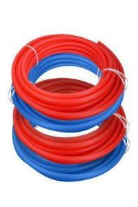 een PEX buis, polyethyleen buizen