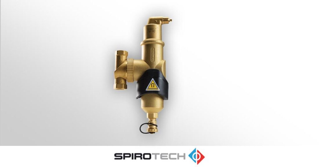 De Spirotech SpiroCombi MB3 afscheider: ook voor de warmtepomp.