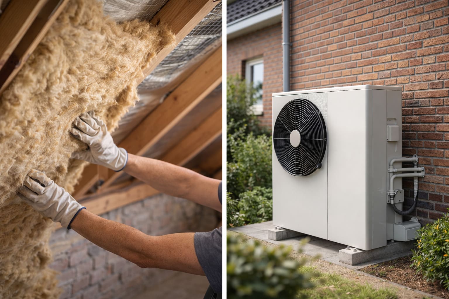 Dakisolatie installatie als onderdeel van energie besparen huis in Nederlandse woning